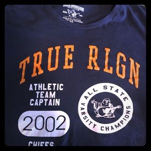 True Religion Medium sized navy blue tshirt